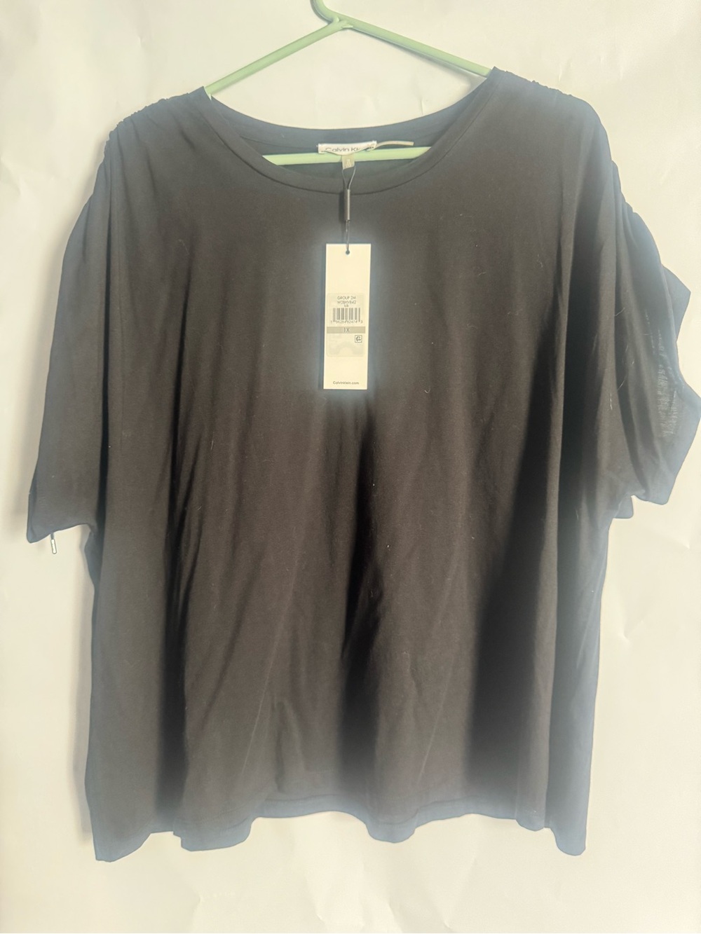 Calvin Klein Black Short-Sleeve Crewneck Tee